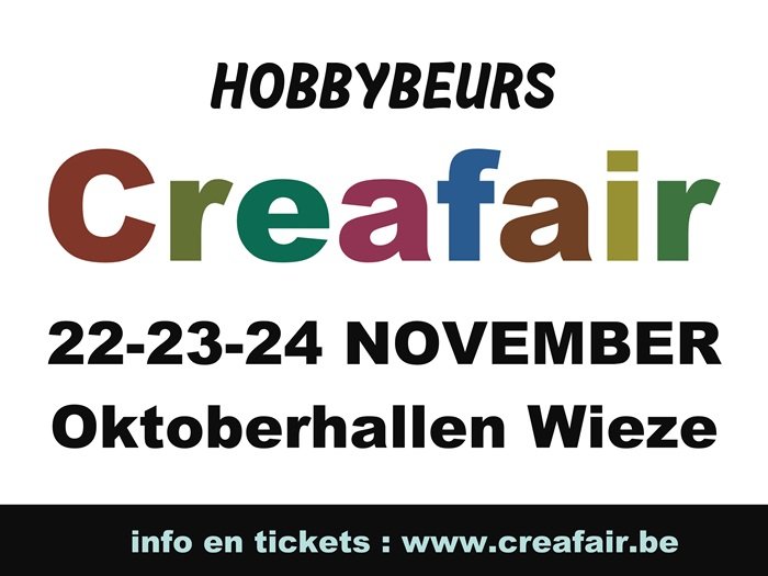 Ontspanning Creafair: hobbybeurs voor creatievelingen hobbyisten