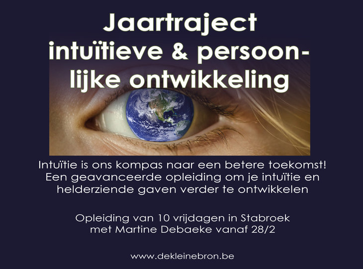 Workshops Cursus Jaartraject Intuitieve Persoonlijke Ontwikkeling