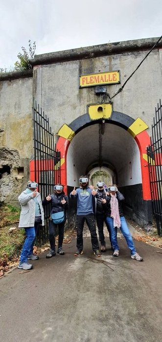 Ontspanning VR-bezoek Fort Flmalle (virtual reality)