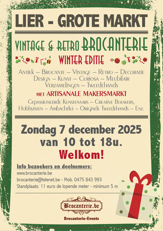  Vintage & Retro Brocanterie (Kerst special) -
