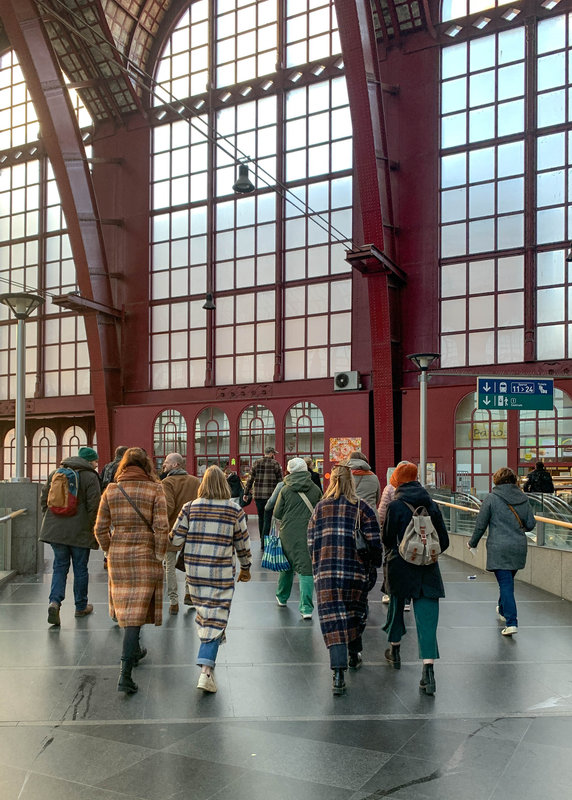 Ontspanning Themazondagen Walking Antwerp: Centraal Station groep)