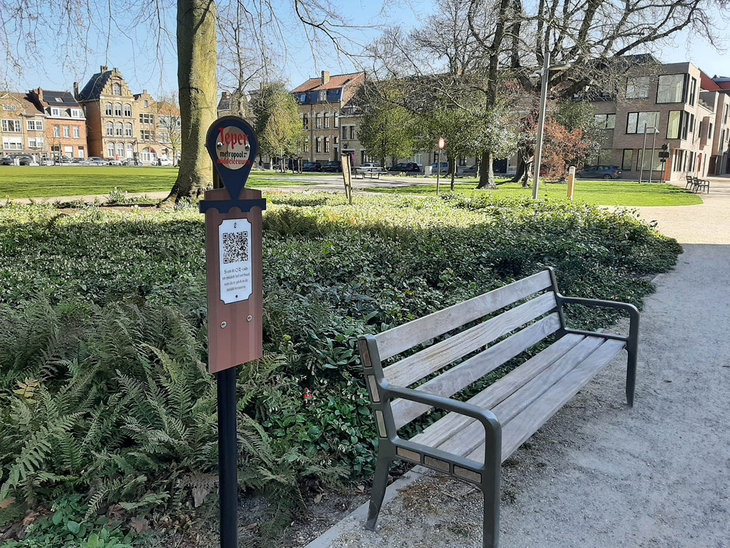 Ontspanning Qr wandeling: Ieper, metropool de middeleeuwen