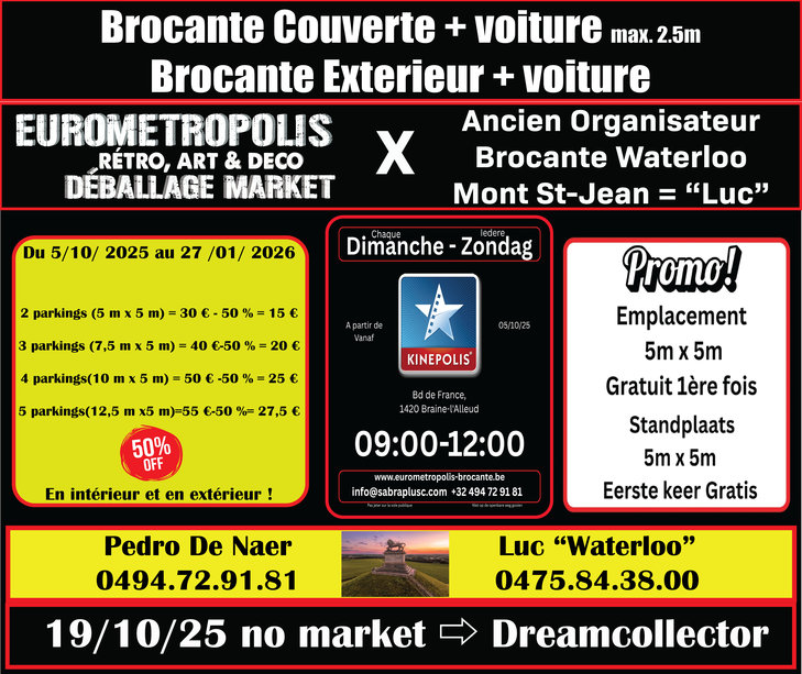  Déballage Eurometropolis Kinepolis Imagibraine Iedere Zondagmorgen