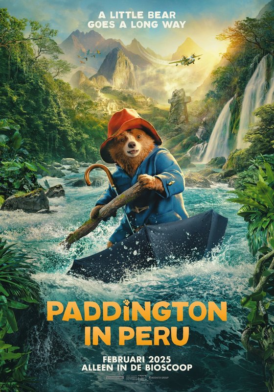 Voorstellingen Ciné Wouwer jeugdfilmfestival - Paddington Peru (6+)