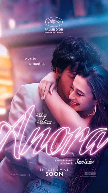 Voorstellingen Ciné Wouwer - Anora (met gratis drankje)