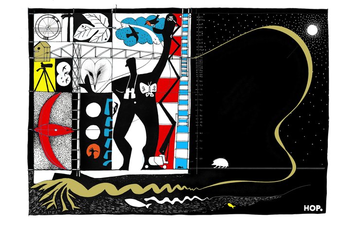 Tentoonstellingen Bwmstr-label 034: Living Frameworks