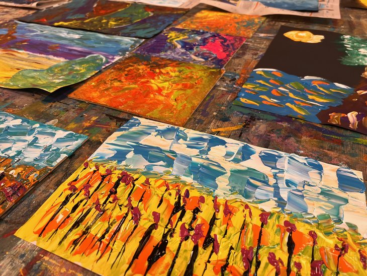 Workshops Intuitief schilderen