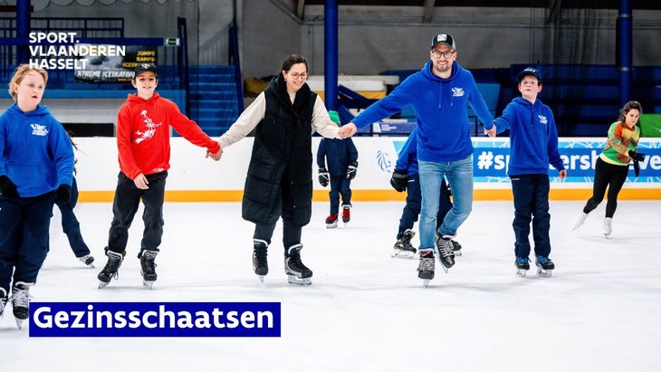 Ontspanning Gezinsschaatsen