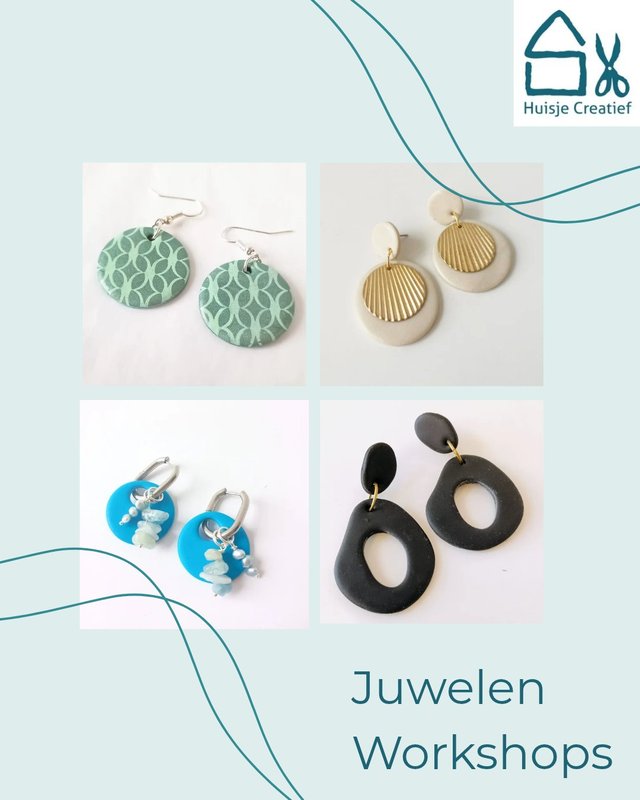 Workshops Oorbellen polymeerklei basis