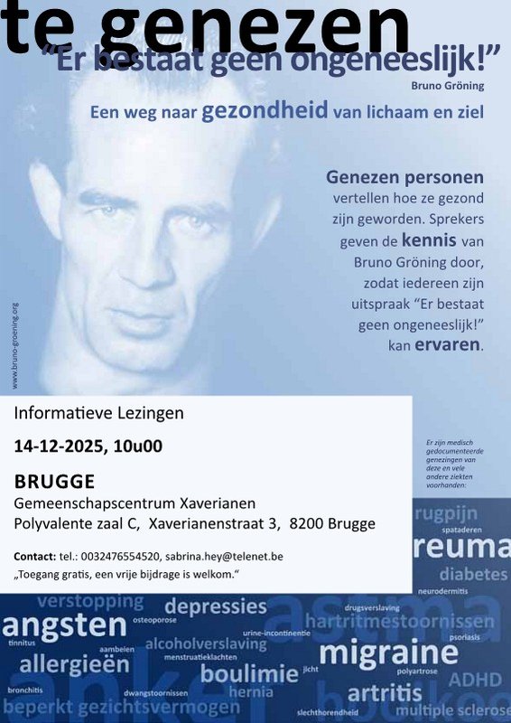 Voordrachten Een naar gezondheid lichaam ziel