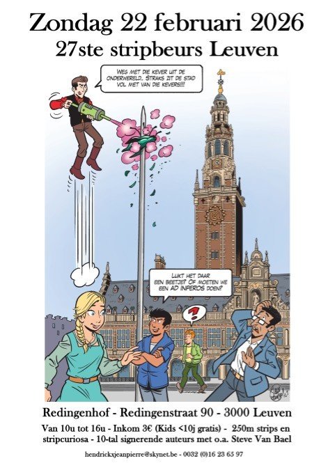 Ontspanning Stripboekenbeurs