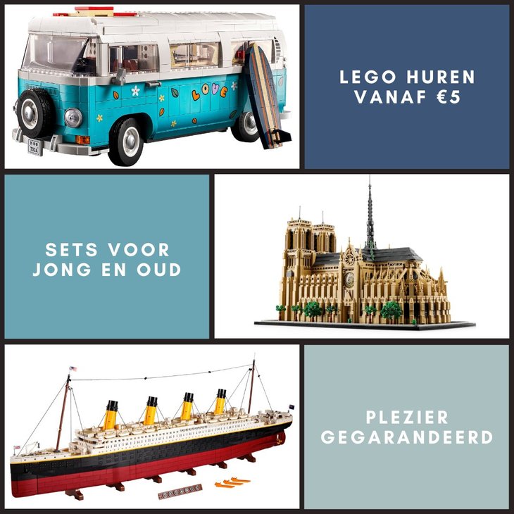 Ontspanning Lego verhuur