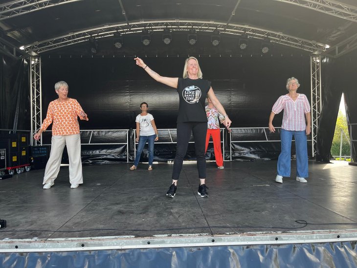 Workshops Moderne line dance