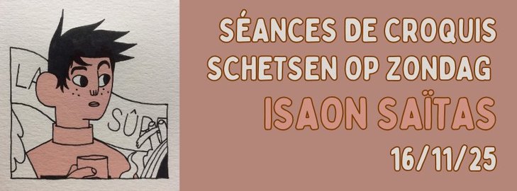 Workshops Schetsen zondag Iason Saïtas