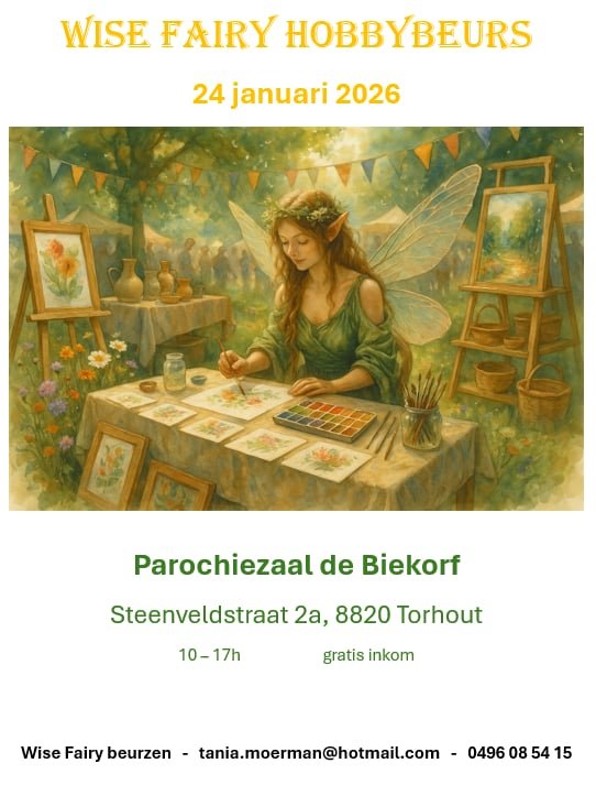 Ontspanning Wise Fairy Hobbybeurs
