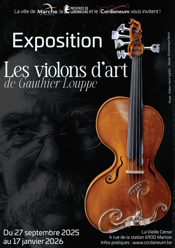 Tentoonstellingen Tentoonstelling “Les Violons d'Art Gauthier Louppe”