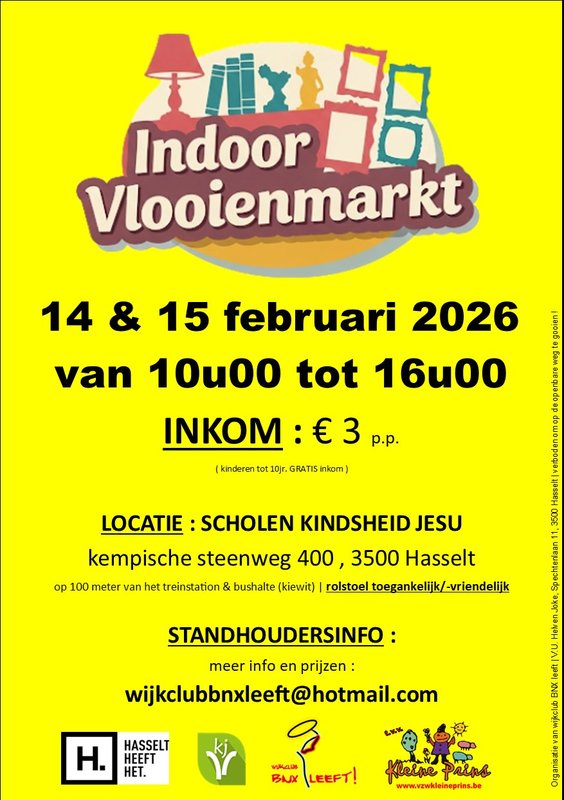  Indoor vlooienmarkt