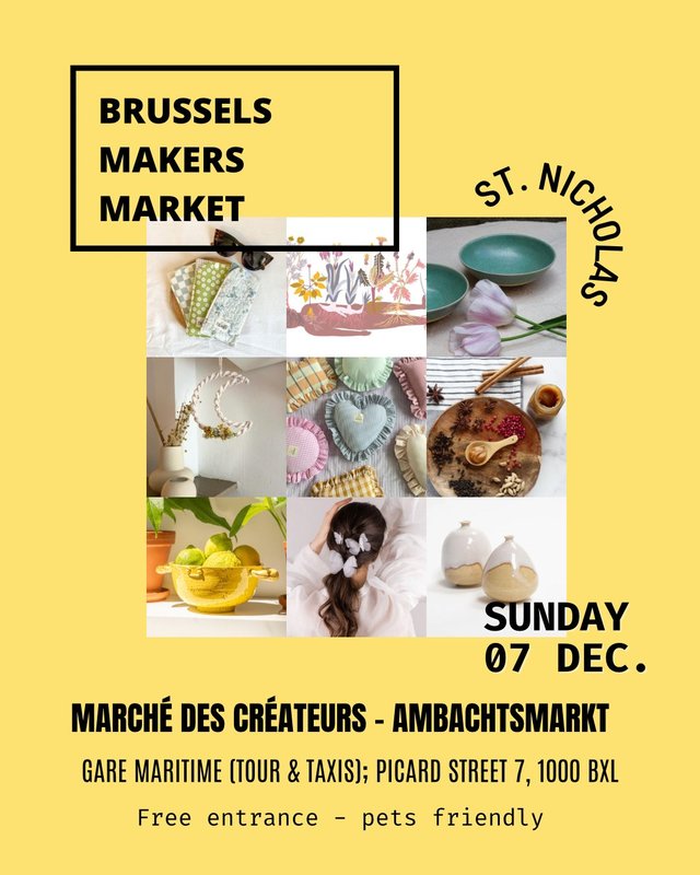 Ontspanning Brussels Makers Market