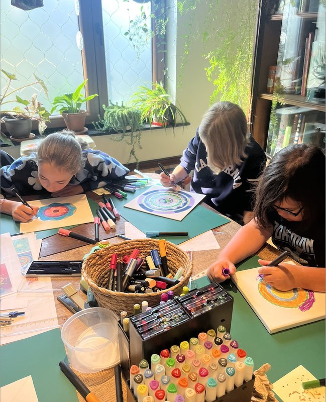 Workshops Workshop kids: Mandala s tekenen