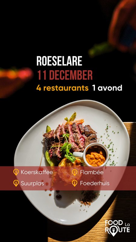 Ontspanning Culinaire wandelroute Food Route