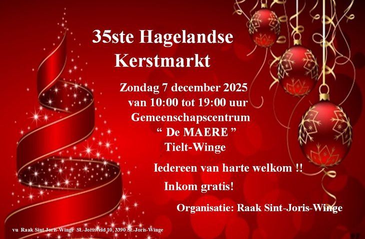 Kerstmarkten 35ste Hagelandse Kerstmarkt