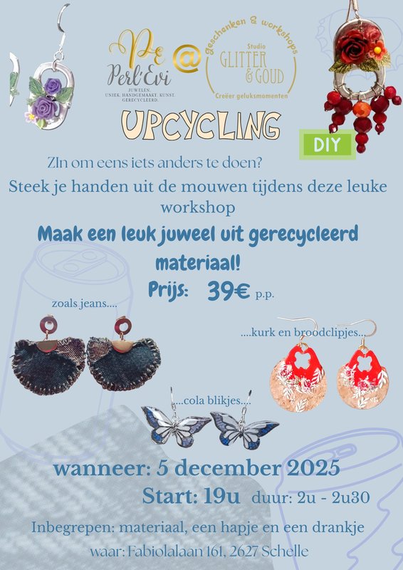 Workshops Maak juweel gerecycleerde materialen