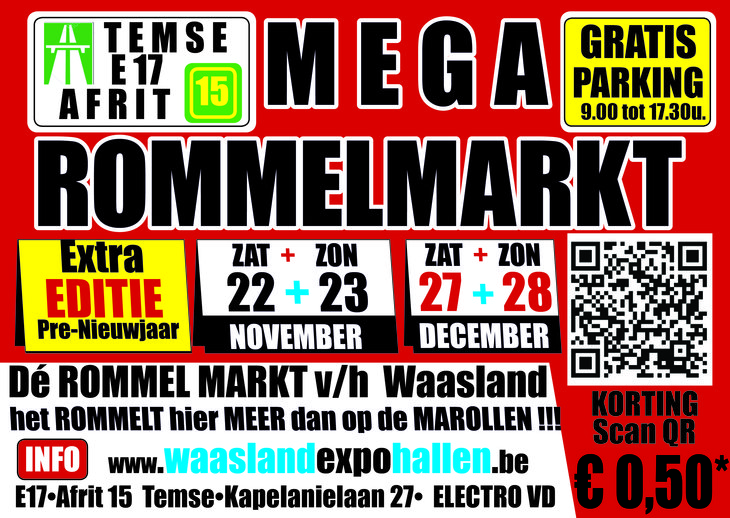 Ontspanning Mega Rommel Markt