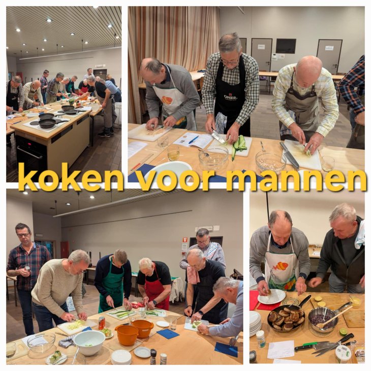 Workshops Koken voor mannen