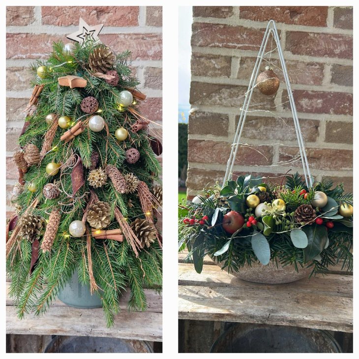 Workshops Kerstbloemschikken