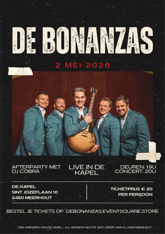 Concerten De Bonanzas Live De Kapel