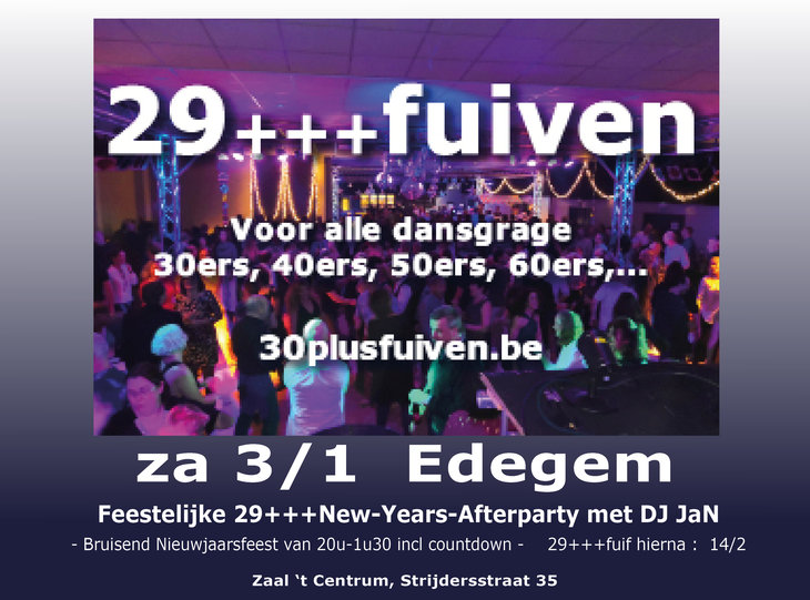 Workshops 29++fuif New-Years-Afterparty dj JaN