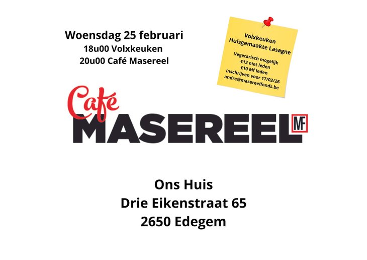 Nachtleven Volxkeuken & Café Masereel
