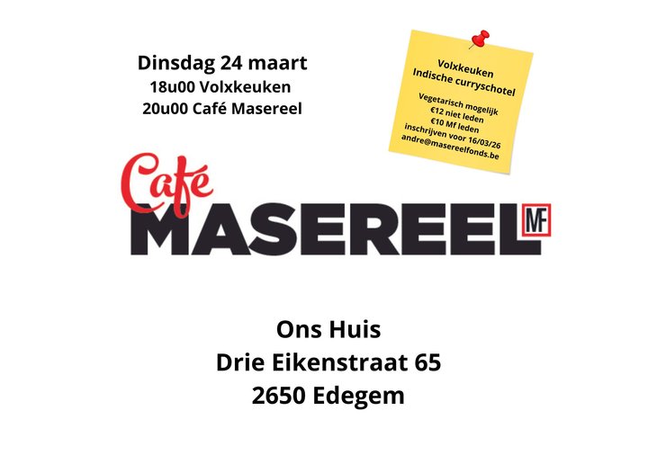 Nachtleven Volxkeuken & Café Masereel