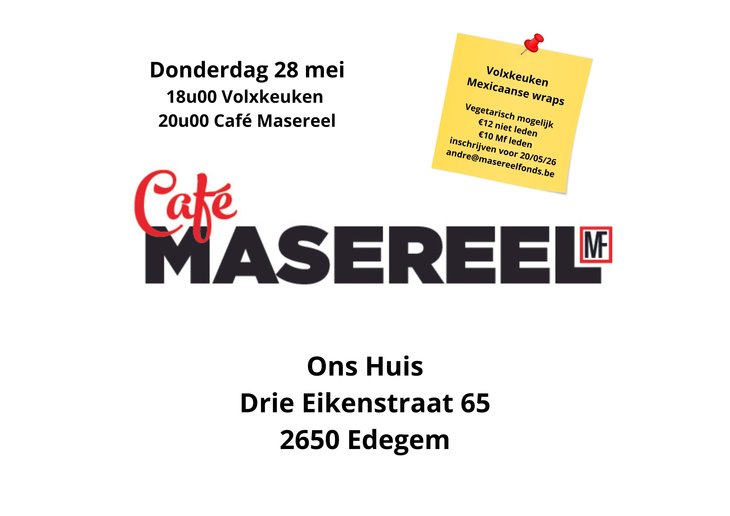 Nachtleven Volxkeuken & Café Masereel