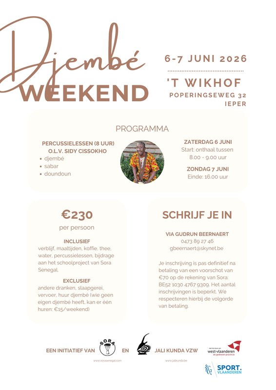 Workshops Djembé Weekend