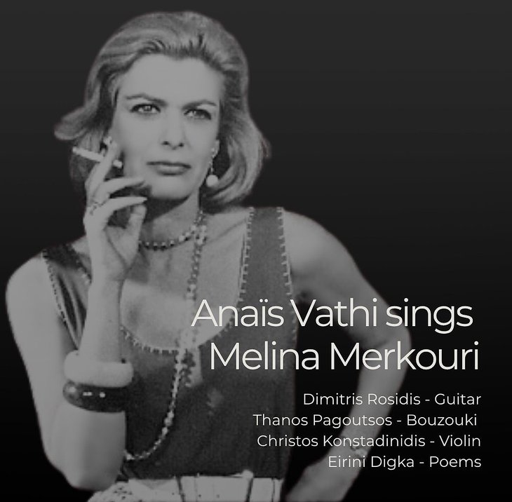 Concerten Anais Vathi sings Melina Mercouri