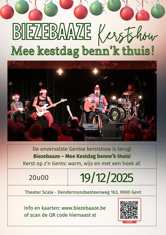 Concerten  Mee Kestdag benne’k thuis  - Kerstshow