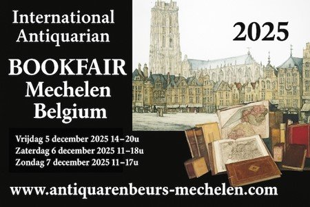 Ontspanning Boekenbeurs voor oude boek prent + expo patrick Conrad & Pink Poets