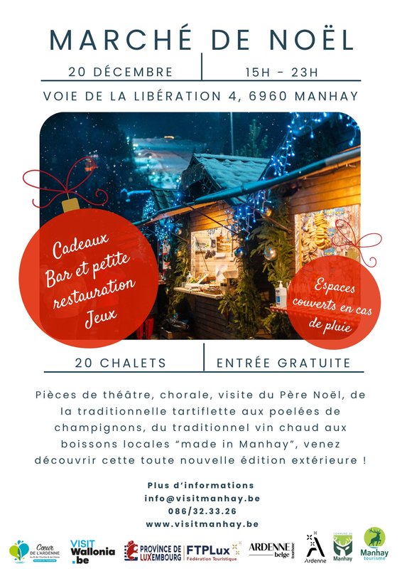 Kerstmarkten Christmas Market Manhay