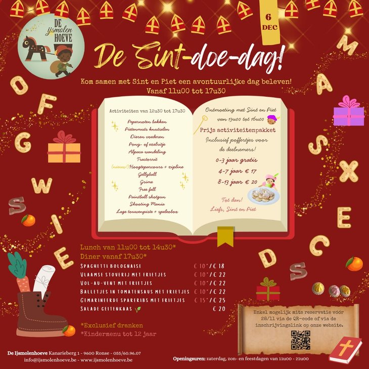 Ontspanning De Sint doe-dag