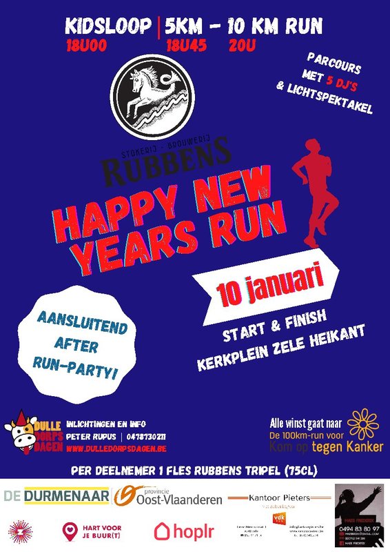 Ontspanning Rubbens Happy Years Run