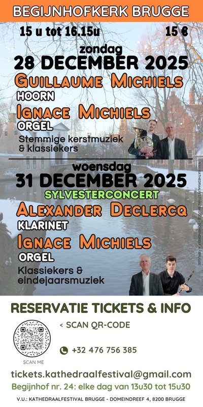 Concerten Winterconcert / Eindejaarsconcert Hoorn & Orgel