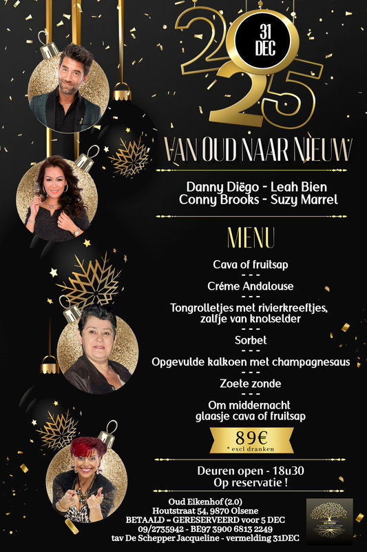 Concerten Van naar Nieuw Conny Brooks, Suzy Marrel, Leah Bien & Danny Diëgo