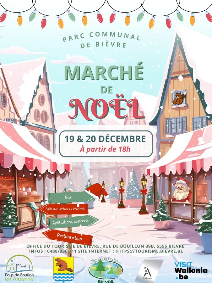 Kerstmarkten Kerstmarkt Bièvre