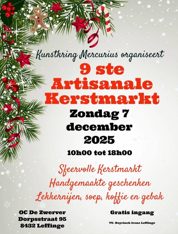 Kerstmarkten Kerstmarkt Mercurius