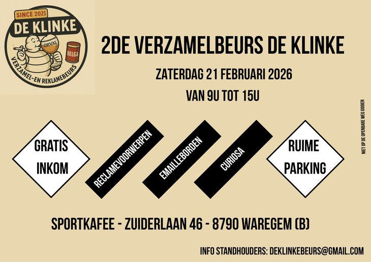 Ontspanning 2de verzamelbeurs Klinke