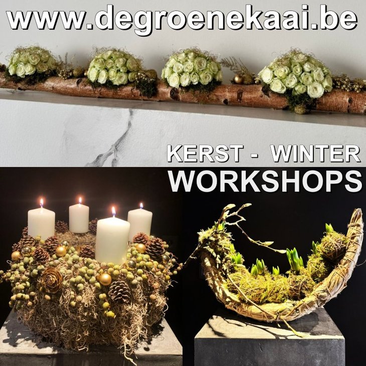 Workshops Kerst winter workshops bloemschikken