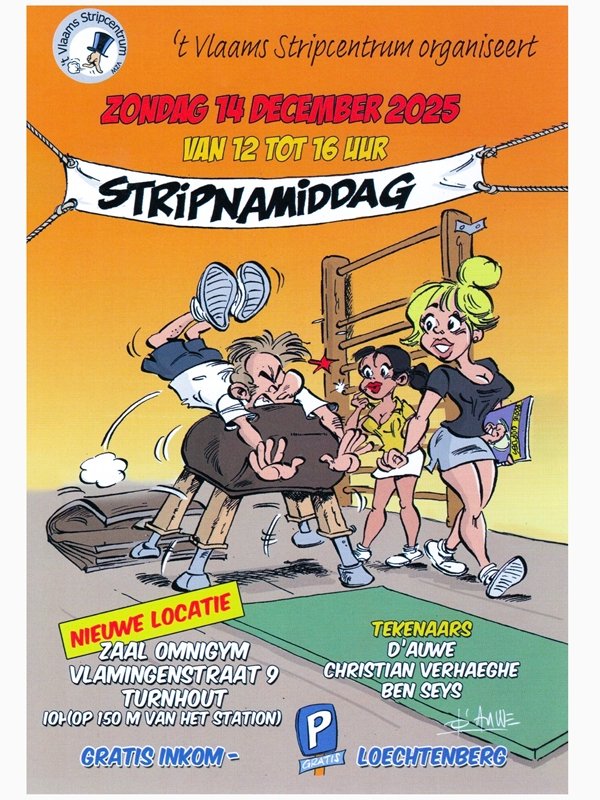 Ontspanning Stripnamiddag