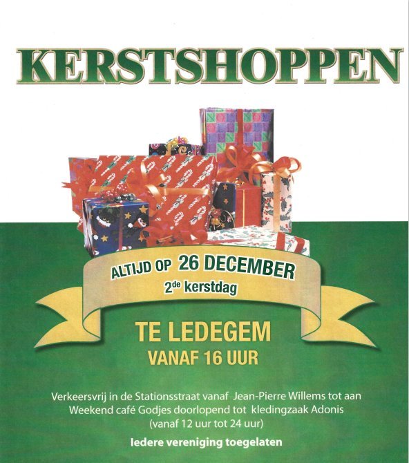 Kerstmarkten Eindejaarsshoppingsmarkt