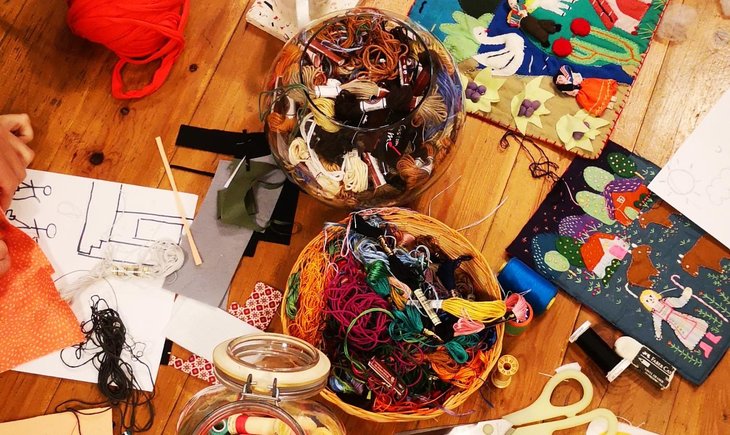 Workshops Textielworkshop  The back home 